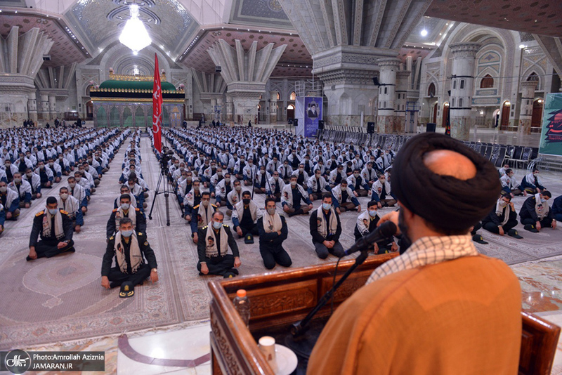 تجدید میثاق فرماندهان و دانشجویان علوم انتظامی امین با آرمان های امام خمینی(س)