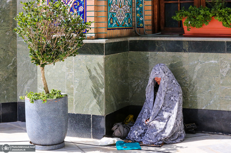 مراسم دعای عرفه در حرم مطهر امامزاده صالح (ع) تجریش