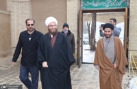 بازدید رئیس شورای سیاستگذاری ائمه جمعه از بیت و زادگاه حضرت امام خمینی (س) (8)