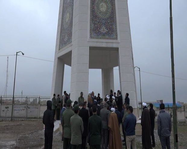 یادمان شهدای گمنام مشگین‌شهر افتتاح شد