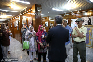 بازدید جمعی از گردشگران کشورهای  هند، پاکستان ، کانادا  مقیم در آمریکا