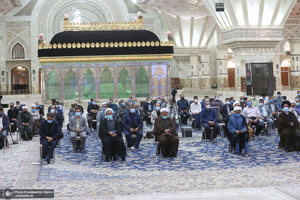تجدید میثاق سرپرست و کارکنان موسسه تنظیم و نشر آثار امام خمینی(س) با آرمان های بنیانگذار جمهوری اسلامی
