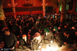 احیای شب بیست و یکم ماه مبارک رمضان در تکیه حاج سید حسن قم