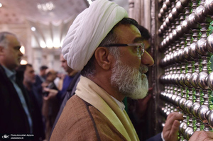 تجدید میثاق دبیر  و اعضای دبیرخانه شورای عالی انقلاب فرهنگی  با آرمان های امام خمینی