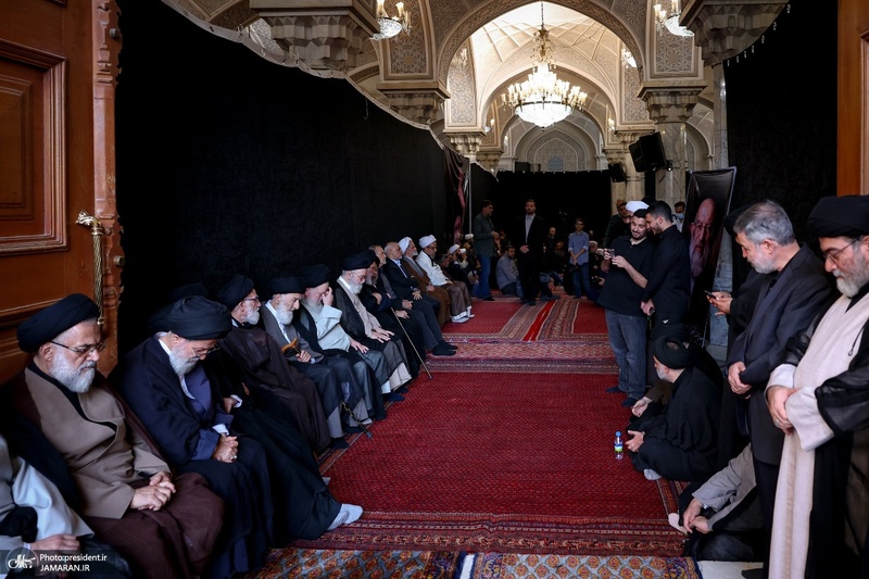 مراسم یادبود آیت الله العظمی شبیری زنجانی (ره) در مدرسه عالی شهید مطهری