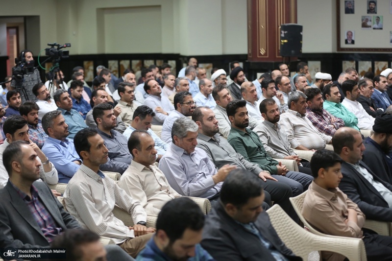 دیدار مدیران و اصحاب وقف با آیت الله سید حسن خمینی