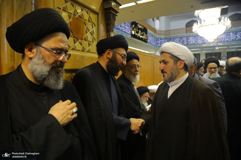 مراسم تشییع و ترحیم مرحومه سیده زهرا هاشمی شاهرودی‎