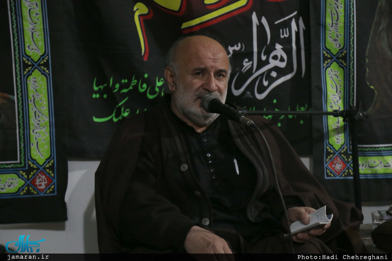 مراسم عزادارى شهادت حضرت فاطمه زهرا(س) در بيت آيت الله دوستى زنجانى