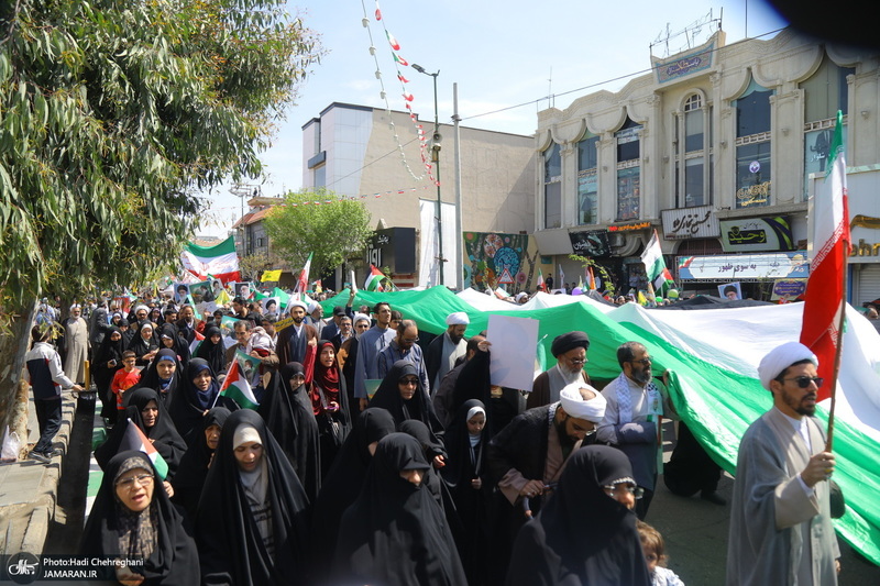 راهپیمایی باشکوه روز قدس در قم -2