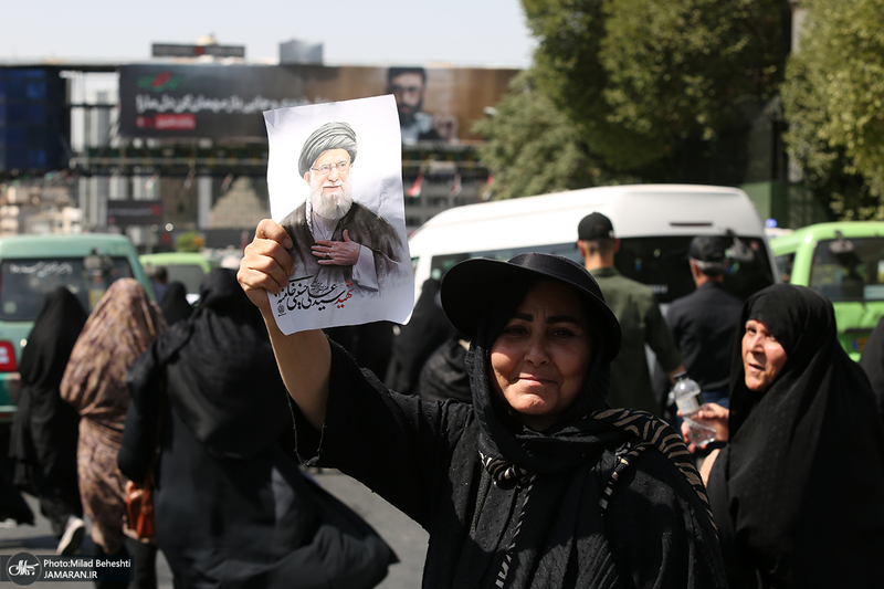مراسم وداع با رهبر شهید انقلاب در مصلی تهران- 11