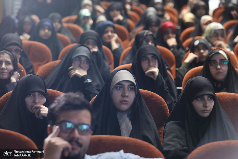 سخنرانی سید علی خمینی در دانشگاه تهران