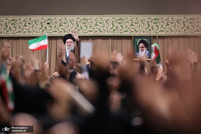 دیدار دانش‌آموزان و دانشجویان با رهبر معظم انقلاب