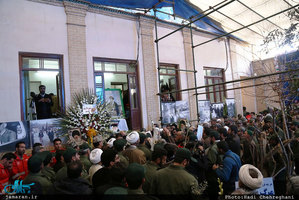 مراسم یوم الله 12 بهمن در بیت امام در قم 