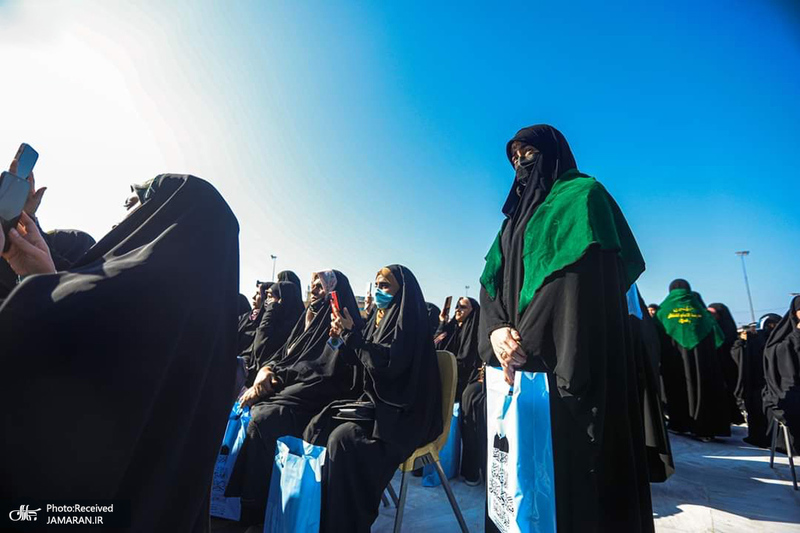 مراسم تكريم از دو هزار  دانشجوی دختر محجبه در حرم مطهر امامین کاظمین (ع)