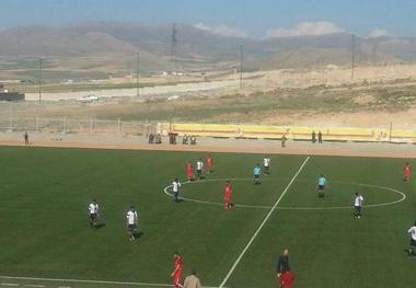 تیم فوتبال سردار بوکان مقابل شاهین بوشهر به تساوی رسید