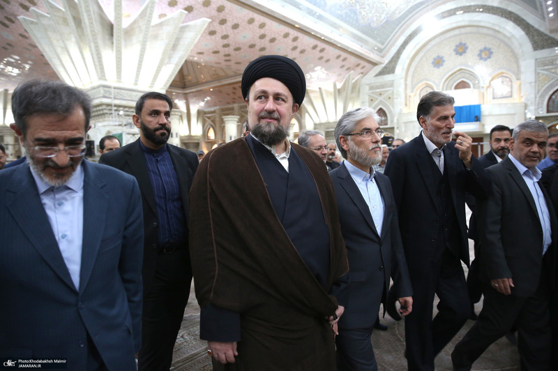 مراسم تجدیدمیثاق دانشگاهیان با آرمان‌های امام خمینی (س)