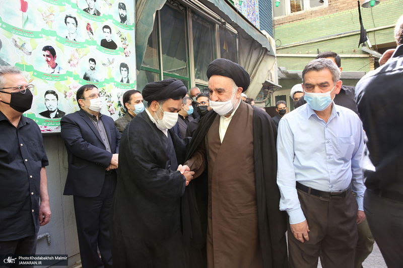 مراسم تشییع آیت الله سید مهدی موسوی بجنوردی (ره) در تهران