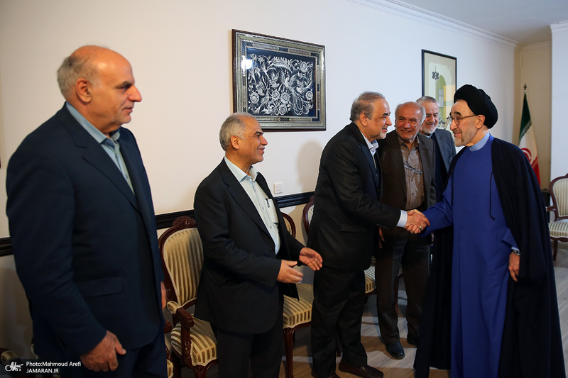 دید و بازدید نوروزی سید محمد خاتمی -3