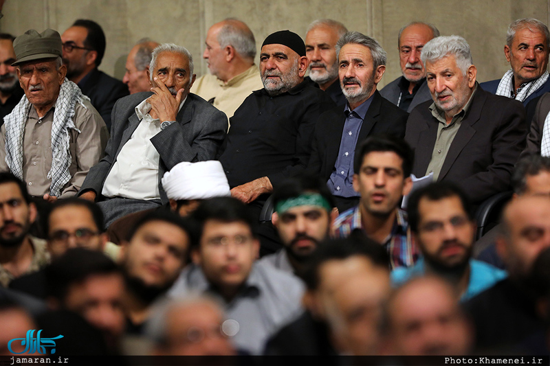 دیدار خانواده‌های شهدای مرزبانی و مدافع حرم با رهبر معظم انقلاب