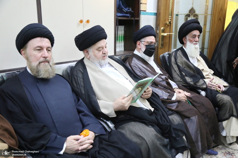 مراسم بزرگداشت نوه آیت الله العظمی بروجردی (ره) در قم‎