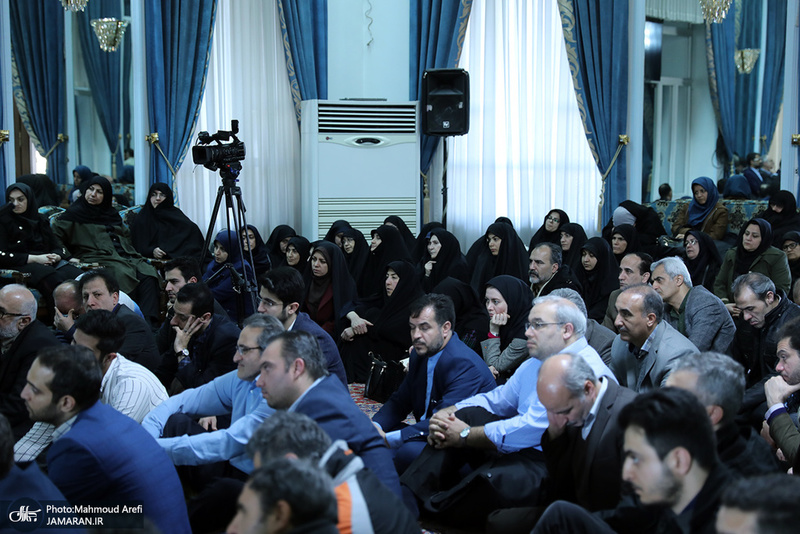 دیدار رییس، معاونان و کارکنان سازمان برنامه و بودجه با سید حسن خمینی