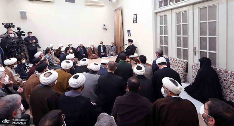 دیدار جمعی از مسئولین سازمان تبلیغات اسلامی با رهبر معظم انقلاب