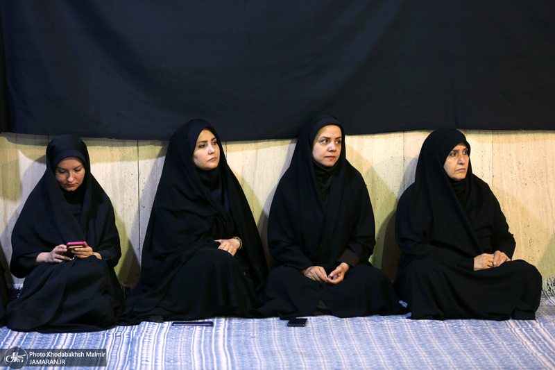 مراسم سوگواری رحلتحضرت رسول اکرم ،شهادت امام رضا(ع) وامام حسن مجتبی (ع) در حسینیه جماران