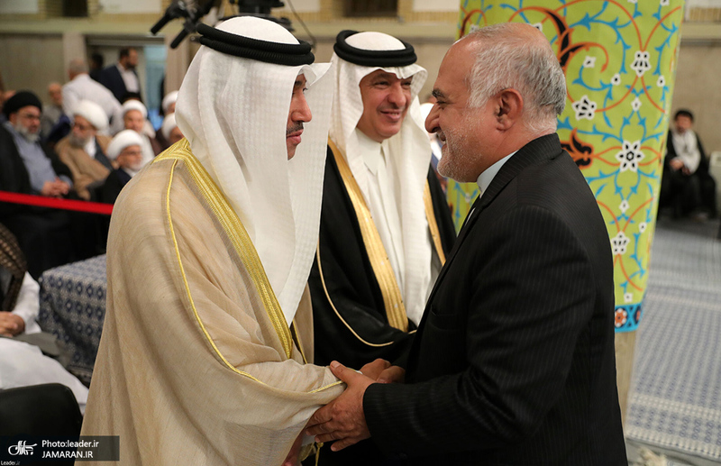 دیدار مسئولان نظام، سفرای کشور‌های اسلامی و مهمانان کنفرانس وحدت با رهبر انقلاب