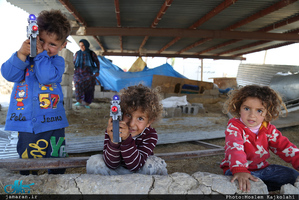 عید نوروز در روستای زلزله زده سراب ذهاب 