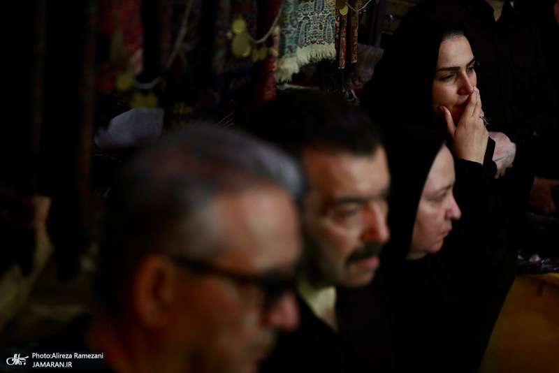 مراسم روز تاسوعاى حسينی در تکیه بزرگ تجریش