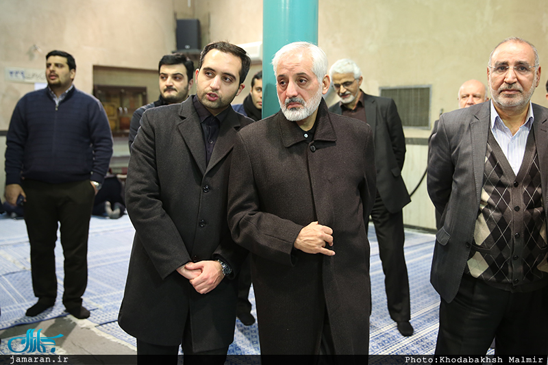 مراسم وداع با پیکر آیت الله هاشمی رفسنجانی در حسینیه جماران