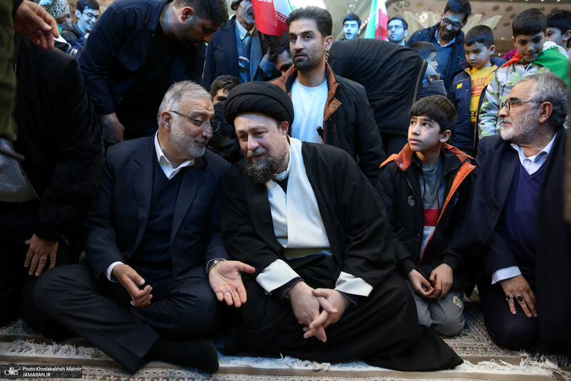 اجتماع باشکوه نوجوانان آرمانی لشکر قدس در حرم مطهر امام خمینی (س)