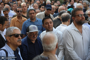 مراسم تشییع ناصر تقوایی