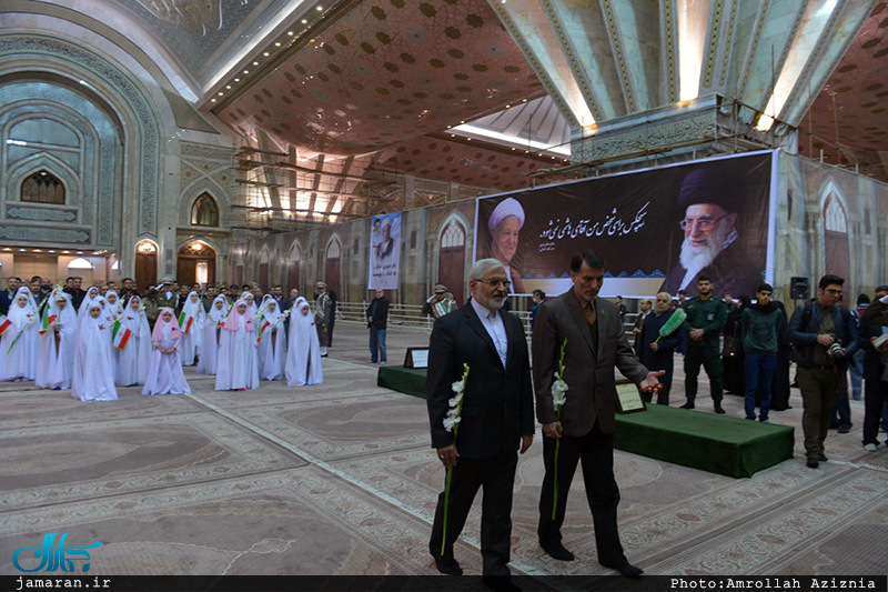 تجدید میثاق مدیران و کارکنان کانون پرورش فکری کودکان و نوجوانان با آرمان های حضرت امام(س) 