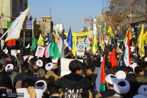 راهپیمایی و اجتماع «لبیک یا نصرالله» در قم