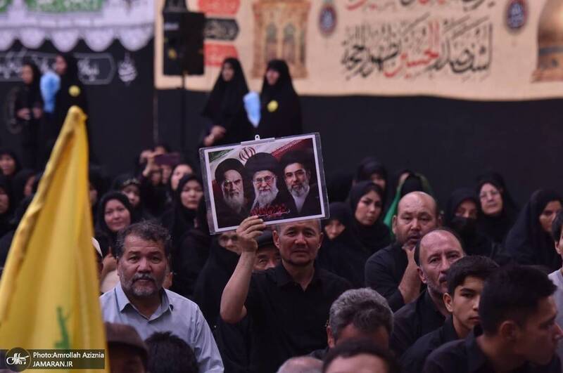 مراسم بیعت مهاجرین افغانستانی با مقام معظم رهبری و سوگواره قائد شهید و گرامیداشت علامه فیاض در حرم امام خمینی (س)