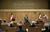 تصاویر جدید از رهبر معظم انقلاب؛ در دیدار اعضای دولت (8)