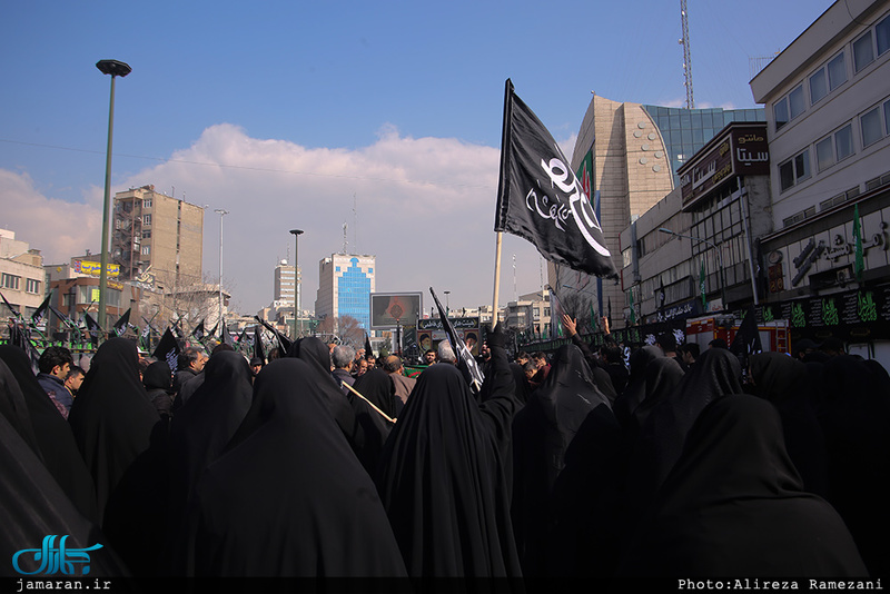 مراسم عزاداری روز شهادت حضرت زهرا(س) در سطح شهر تهران