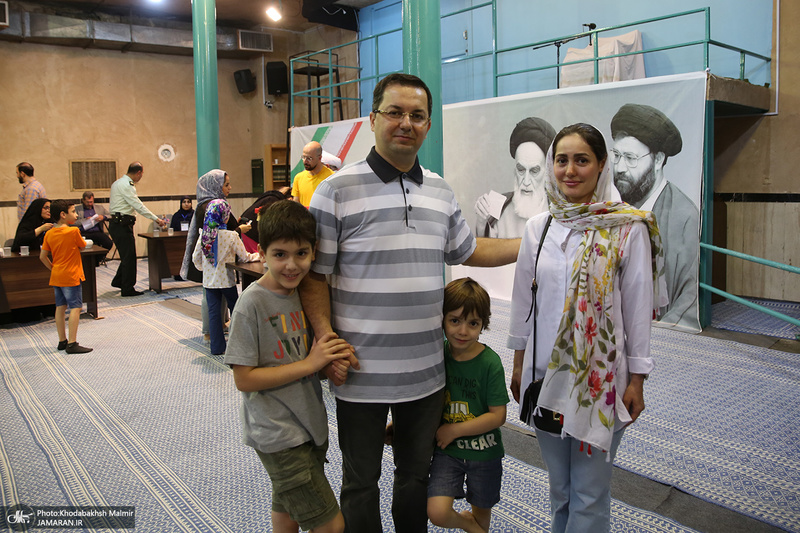 مرحله دوم انتخابات ریاست جمهوری چهاردهم در حسینیه جماران - 4