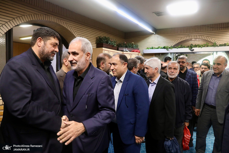 مراسم ختم مادر پيرحسين كوليوند
