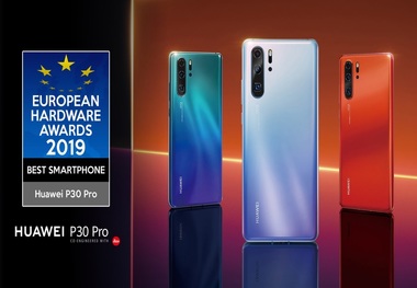 Huawei P30 به عنوان بهترین گوشی سال انتخاب شد