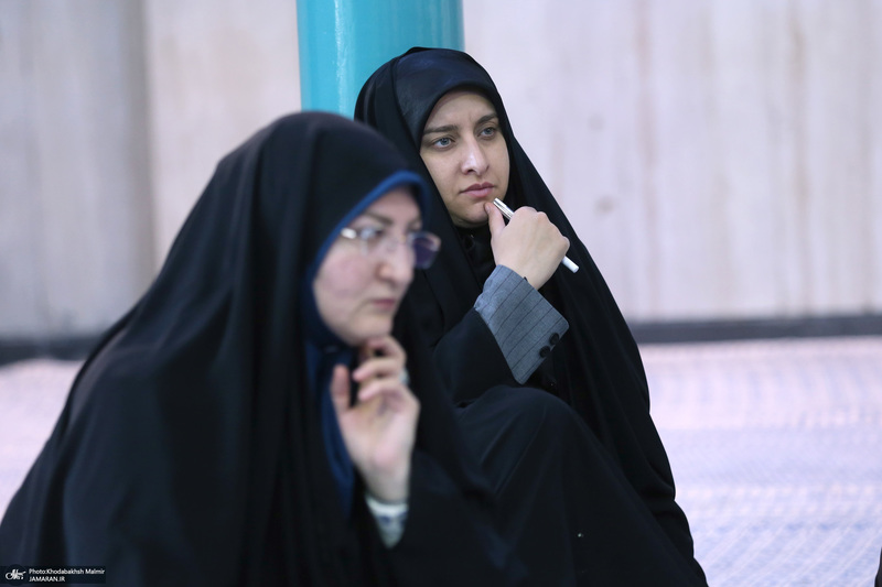 اردوی بانوان فعال فرهنگی استان زنجان (مکتب امام ) در حسینیه جماران