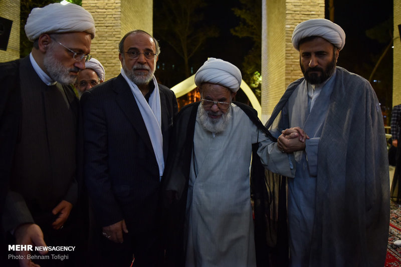 مراسم چهارمین سالگرد ارتحال آیت الله مهدوی کنی + تصاویر