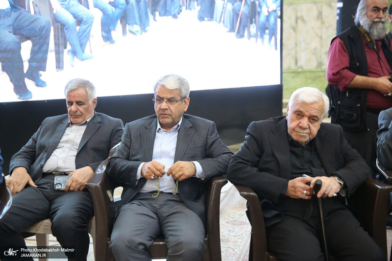 مراسم چهلمین روز در گذشت نوه قدرت الله علیخانی در حرم مطهره امام خمینی (س)