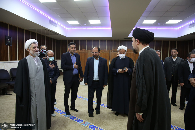 دیدار نوروزی سید حسن خمینی با کارکنان موسسه تنظیم و نشر آثار امام خمینی (س)