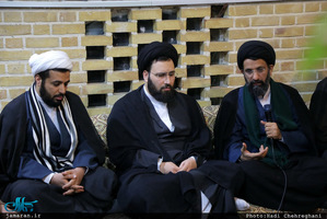 دیدار مسئولین مرکز فرهنگی جهادی عصر ظهور اهواز با حجت الاسلام و المسلمین سید علی خمینی