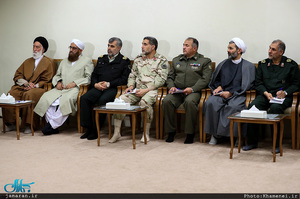 دیدار اعضای ستاد کنگره ملی شهدای استان سیستان و بلوچستان با رهبر معظم انقلاب