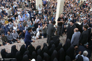 حضور سید حسن خمینی در روستای خیارج استان قزوین -3