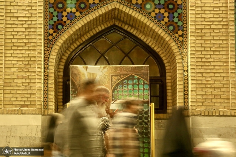 حال و هواى حرم مطهر امام رضا (ع) در شب ولادت