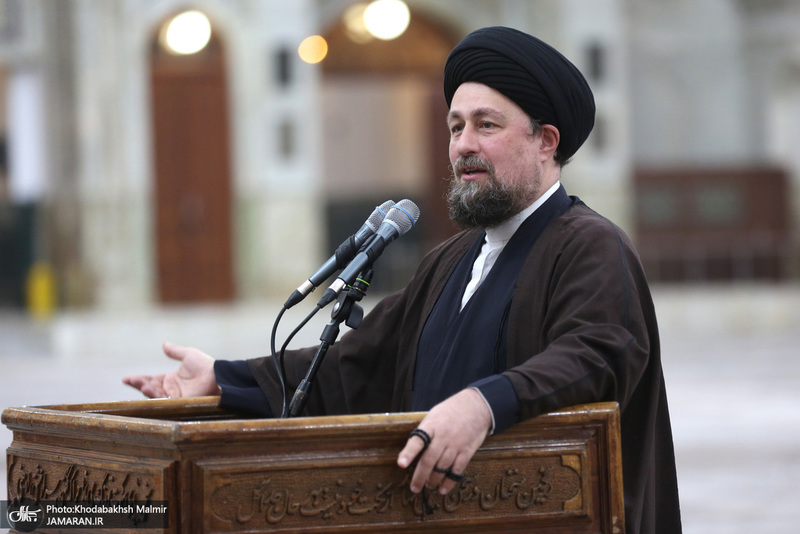 تجدید میثاق رئیس و جمعی از نمایندگان مجلس شورای اسلامی با آرمان‌های امام خمینی(س)-2